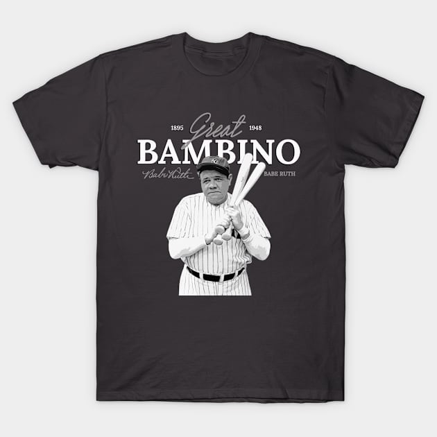 Babe Ruth T-Shirt by Juantamad